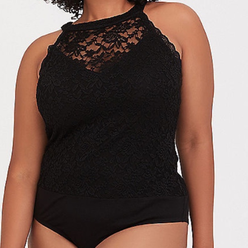 Black Lace Bodysuit